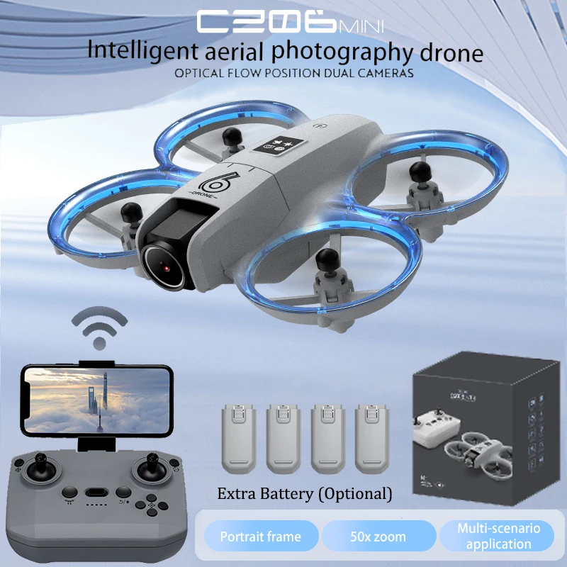 CZ06 ミニ RC クアッドコプター ドローン - 480 - Drone Kit Tricopter のレビューと価格